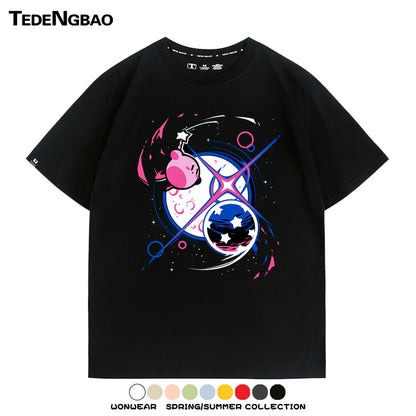 スウィート 売れ筋   おすすめ プリントロゴ 半袖 Tシャツ-A2616