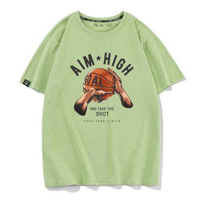 絶対欲しい 大活躍  おすすめ プリントロゴ 半袖 Tシャツ-A2645