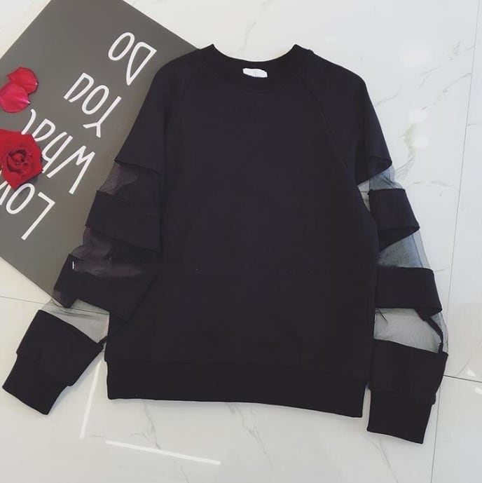 【人気商品再入荷】合わせやすい ラウンドネック デイリー 無地 切り替え スウェット パーカーE-2128