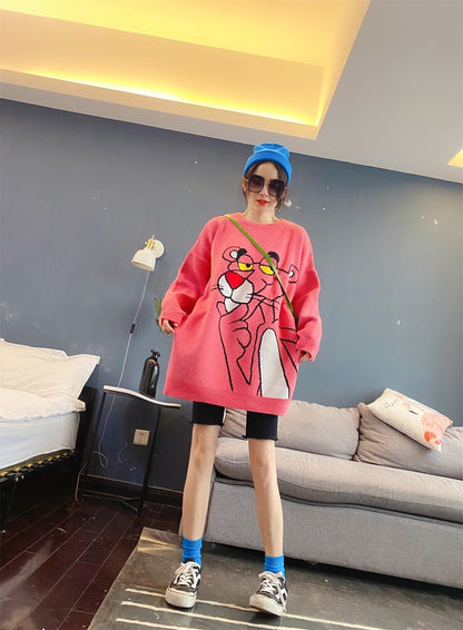 絶対流行  個性派 上質セーターE-5809