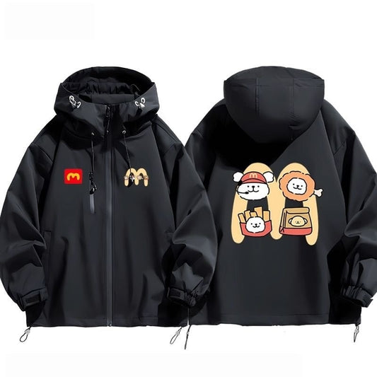 数量限定 お買い得 秋冬服 防寒 3色展開 撥水加工 男女兼用 マウンテンパーカー E-12640