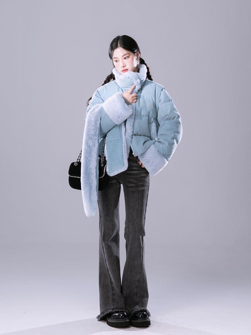 絶対流行 大人可愛い おしゃれ度高め スウィート ミドル丈のコットンコート E-9916