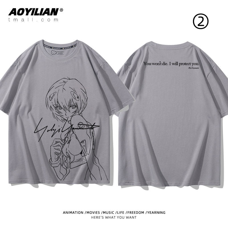 売り切れ必至　着回し力抜群　おすすめ プリントロゴ 半袖 Tシャツ-A2531