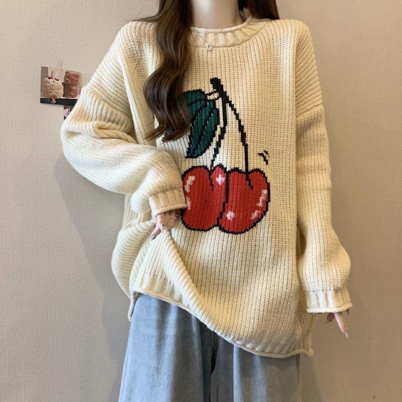 新商品 柔らかくて優しい印象 おすすめ 3色選択 ニットトップスE-9825