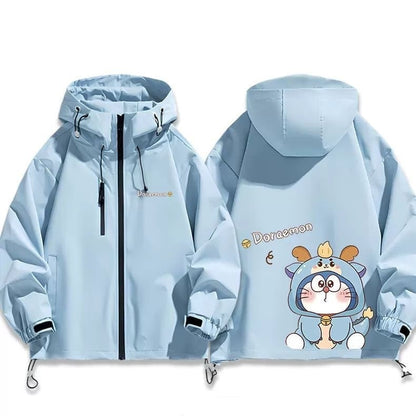 絶対流行  防寒  撥水加工 バックビッグロゴ 男女兼用 3色展開 マウンテンパーカー E-12804