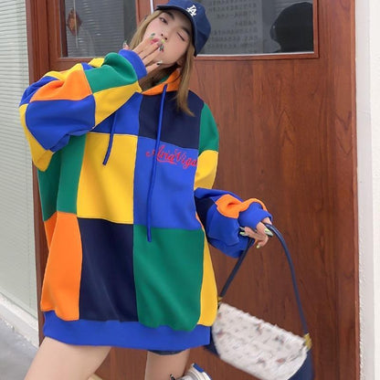 主役級  ファッション 個性派スウェットE-5444