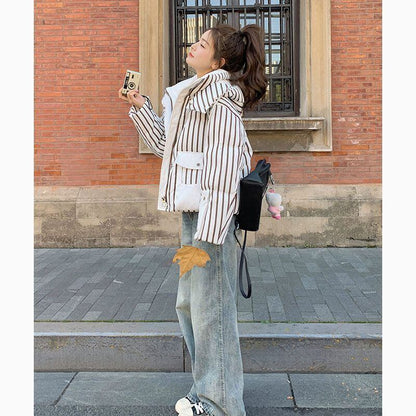 絶対流行 カジュアル 着心地良い キルティングダウンジャケット E-10062