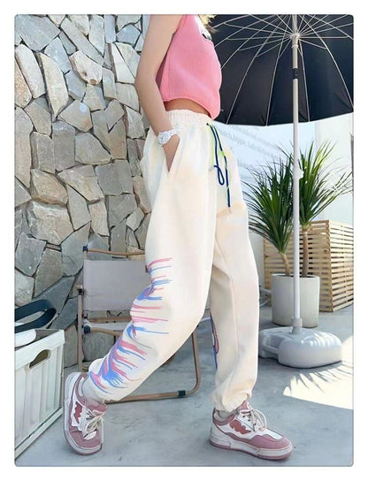 超人気 個性派 ファッション スポーツパンツ E-5842