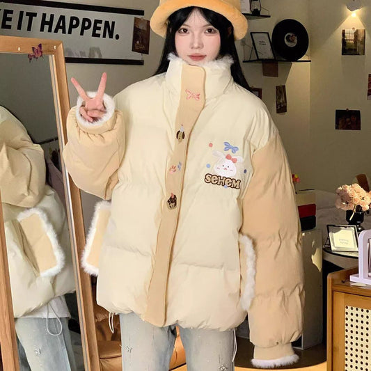 大人可愛い スタイルアップ 激売れ中 2色選択 フード付きジッパーコート E-10053