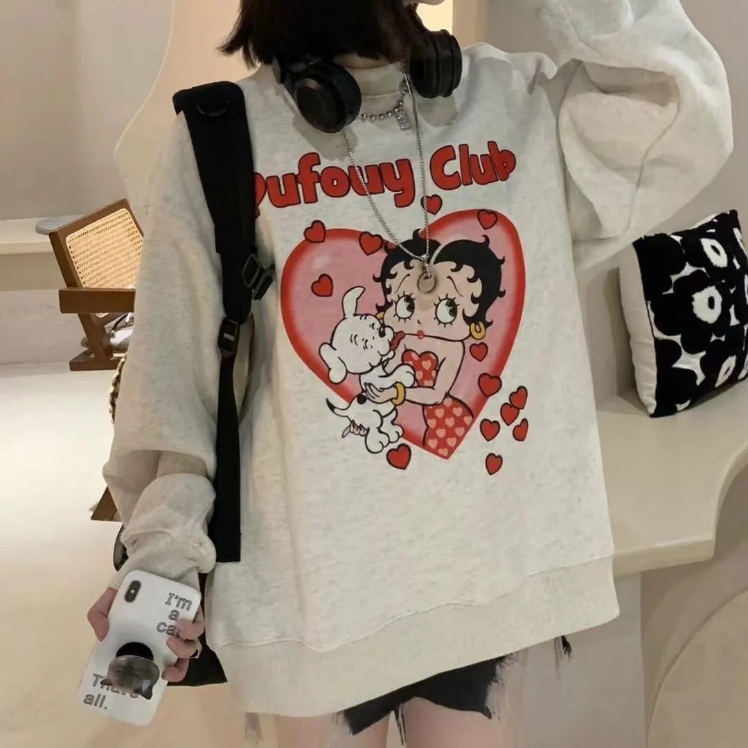 売れ筋 今季マストバイ 個性派 カジュアル スウェットE-12320