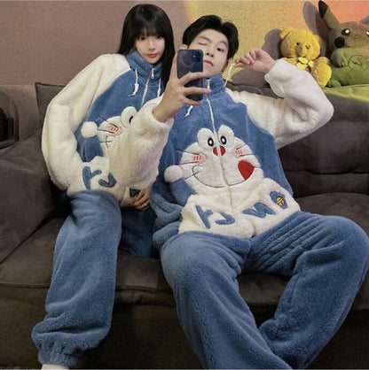 絶対欲しい 大人可愛い スタイルアップ効果抜群 肌触り抜群 サンゴフリース パジャマE-6847