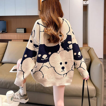 超人気 キュート ファッション 美人度アップ スウェットE-10087