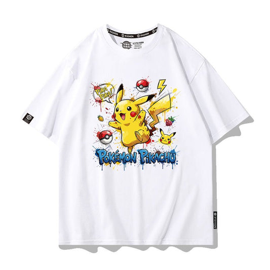 人気上昇中 男女兼用 カジュアル プリント 半袖 Tシャツ F-13526