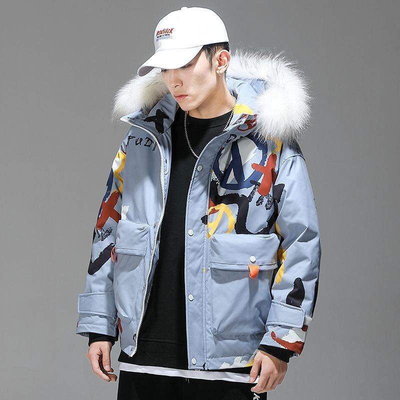 今季マストバイ カジュアル ユニセックス ダウンジャケット 男女兼用E-5894