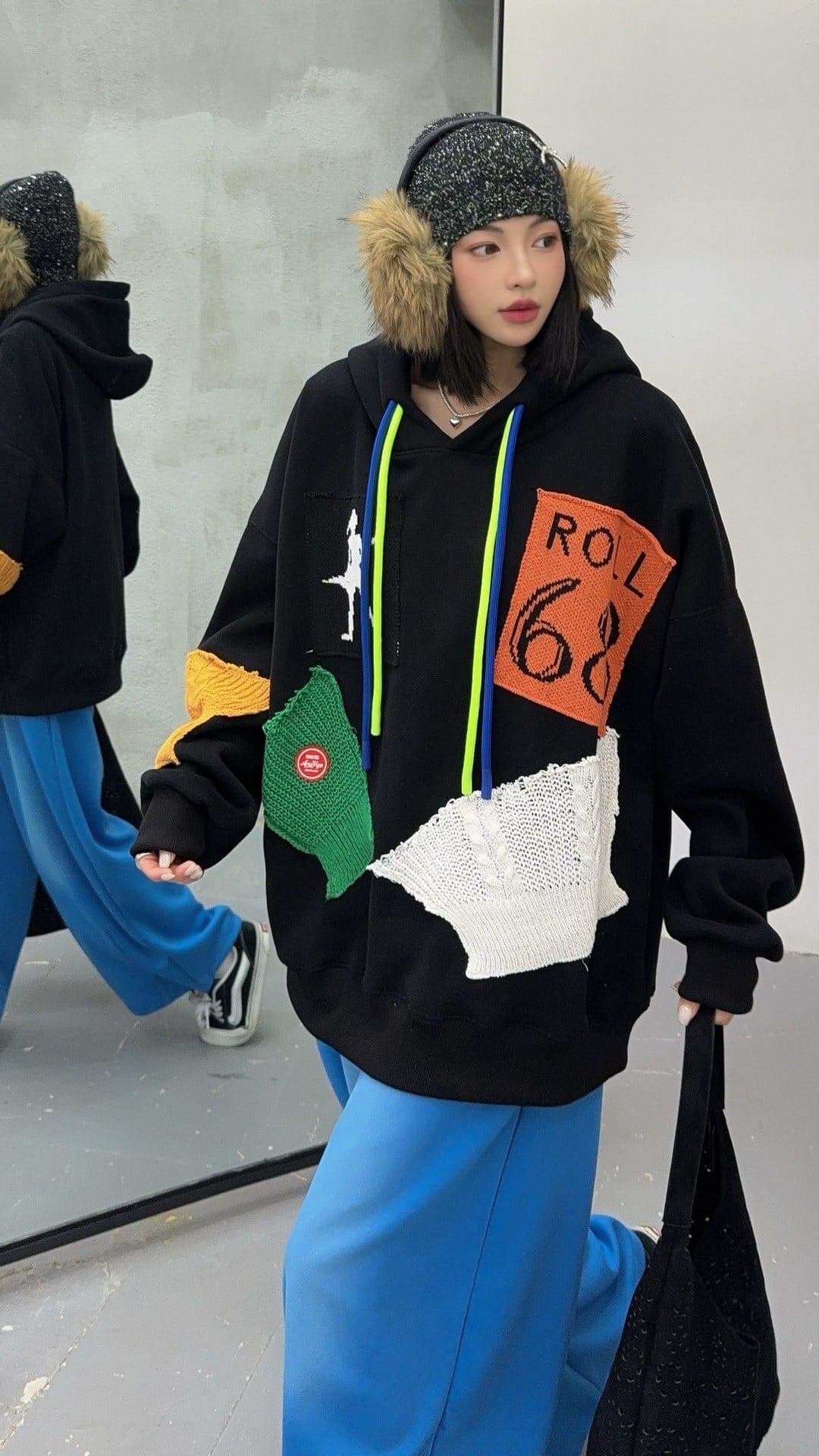 着回し力抜群 アバンギャルド ファッション カジュアル   2色 スウェット E-12211