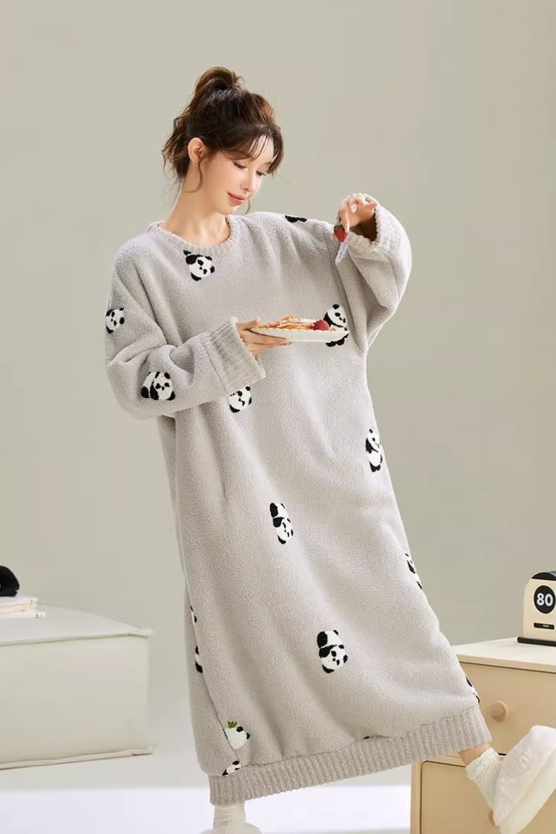 超人気 スウィート キュート 着心地良い 綿ラミネート ホームウェア パジャマE-10008