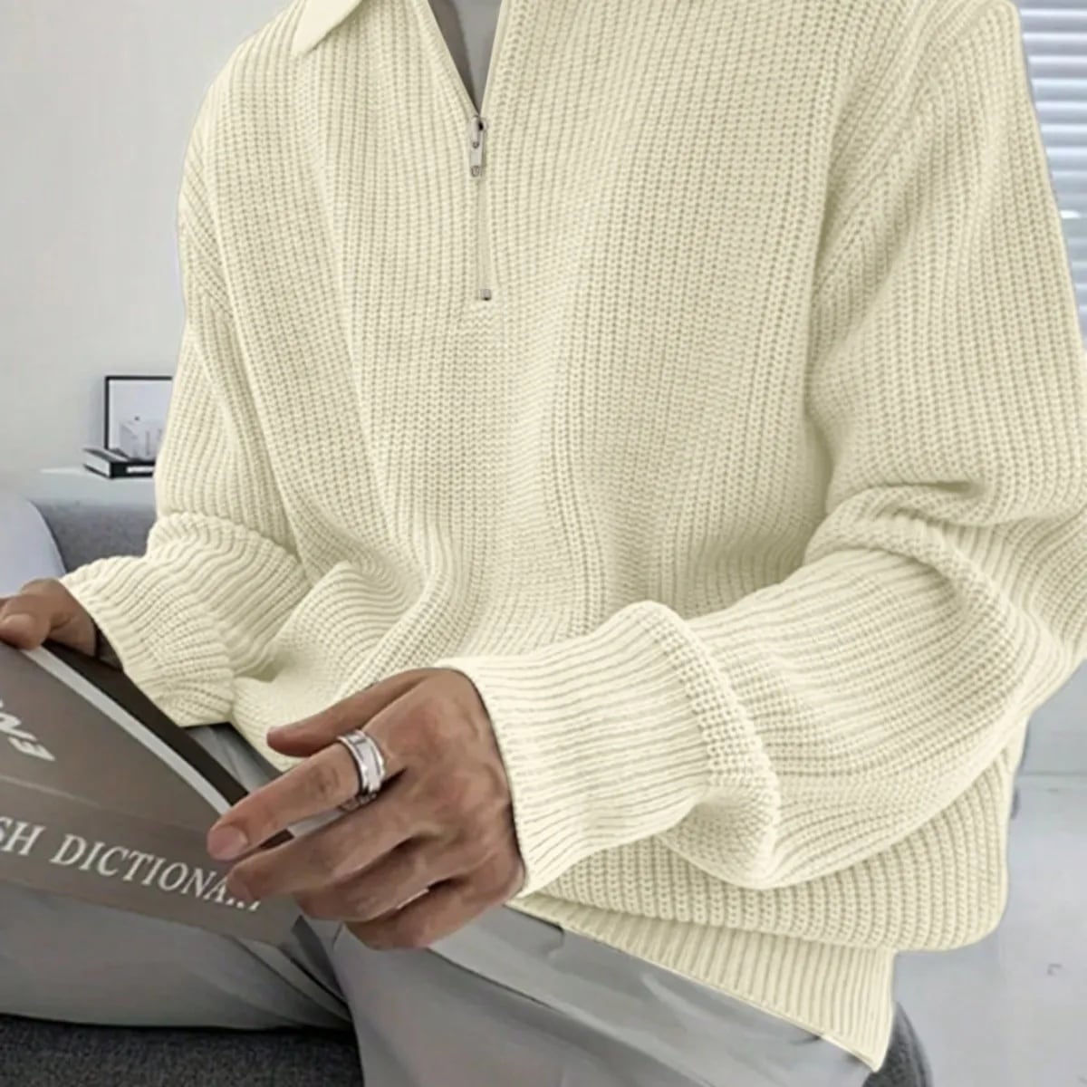 取り入れたい おすすめ 今季マストバイ 全4色 ニット 男女兼用E-12551