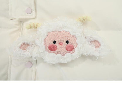 絶対欲しい 大人可愛い 柔らかくて優しい印象 ダウンジャケット E-10067