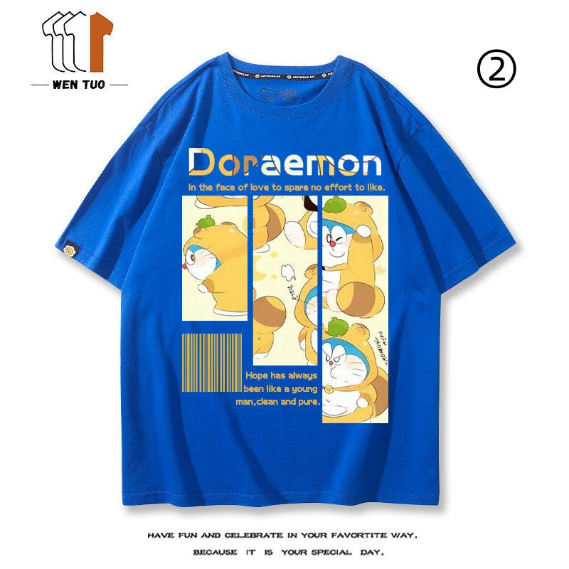 シンプル　着回し力抜群　おすすめ プリントロゴ 半袖 Tシャツ-A2536