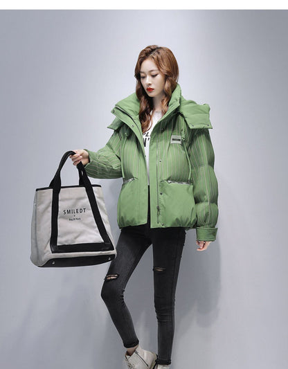 圧倒的セクシー フード付きジッパーコート 4色選択 E-10052