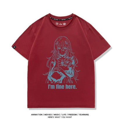 カジュアル  おすすめ プリントロゴ 半袖 Tシャツ-A2390