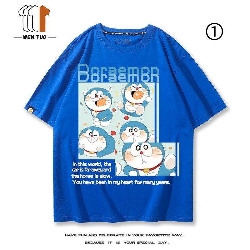 定番シンプル　着回し力抜群　おすすめ プリントロゴ 半袖 Tシャツ-A2535
