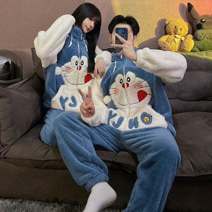 絶対欲しい 大人可愛い スタイルアップ効果抜群 肌触り抜群 サンゴフリース パジャマE-6847