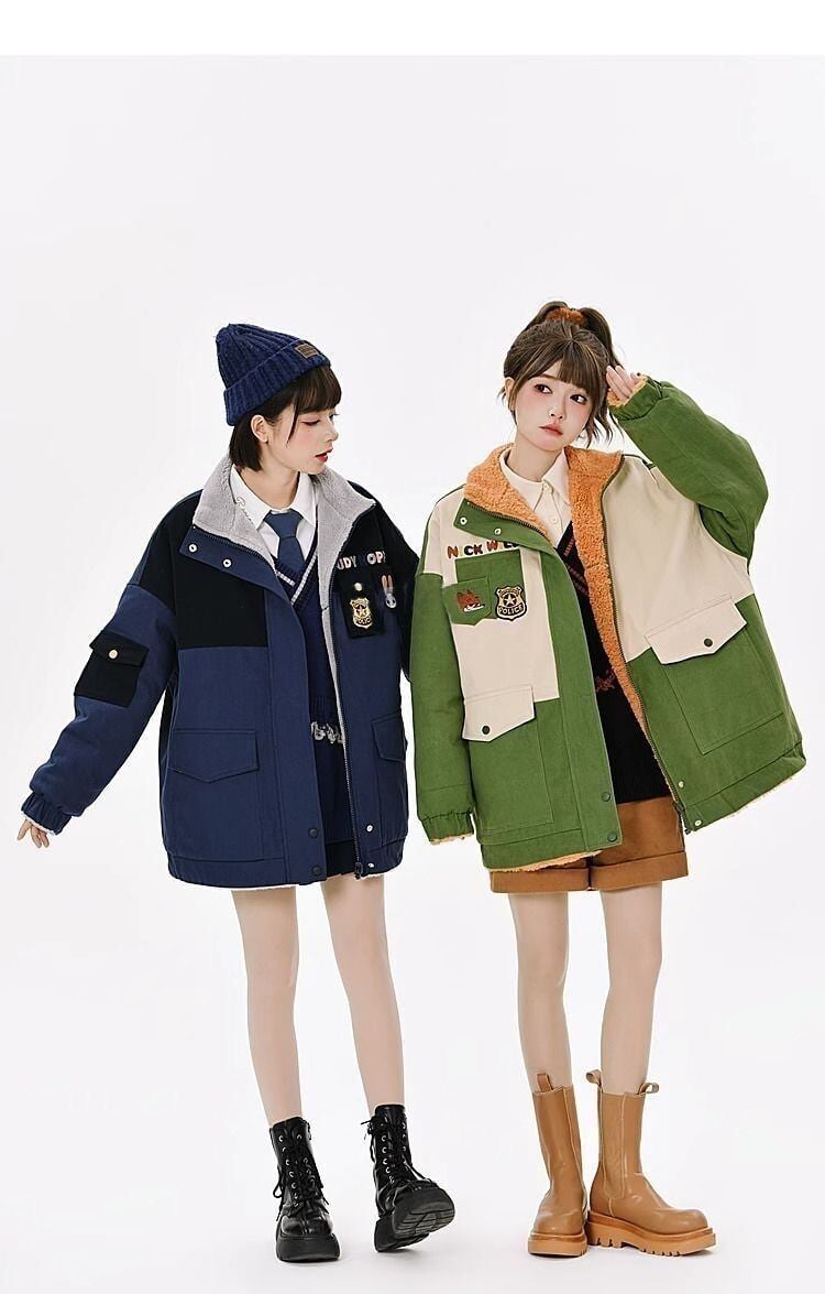 【ランキングNO.2】話題沸騰中 ファッション 大人可愛い 上質 コートリバーシブル 男女兼用5763