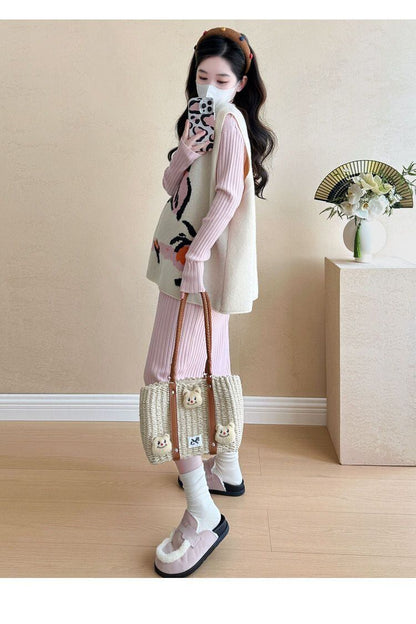 カジュアル ト デザイン オシャレ 着心地良い カジュアル 2色 ニット セータートE-12243