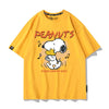 男女兼用 プリント カジュアル 半袖 Tシャツ E-13273