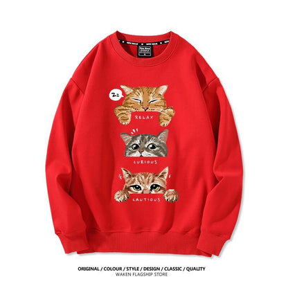 着回し力抜群 キュート カジュアル スウェット 男女兼用E-10071