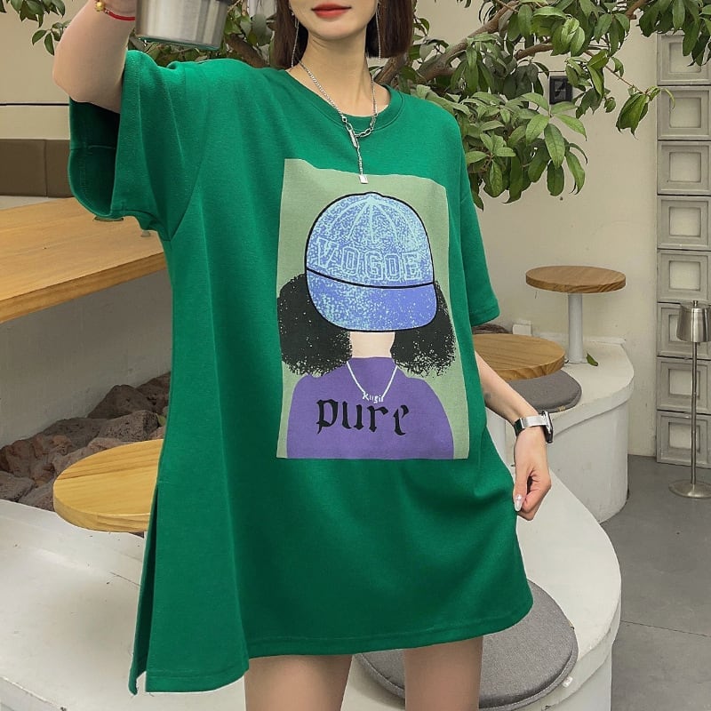 話題沸騰中 都市ファッショ 流行新作 オシャレ デザイン プリント全6色 半袖TシャツE-9108