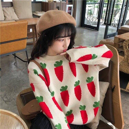 今季も大流行 美人度アップ 高見えデザイン 柔らかくて優しい印象 3色選択 ニットトップスE-10532