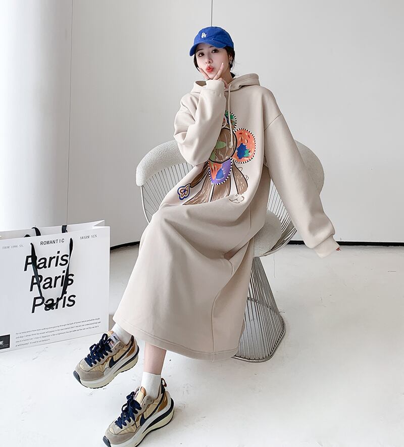 【裏起毛】ファッション 2色 プラスベルベット 長袖 ニット セーター E-10208