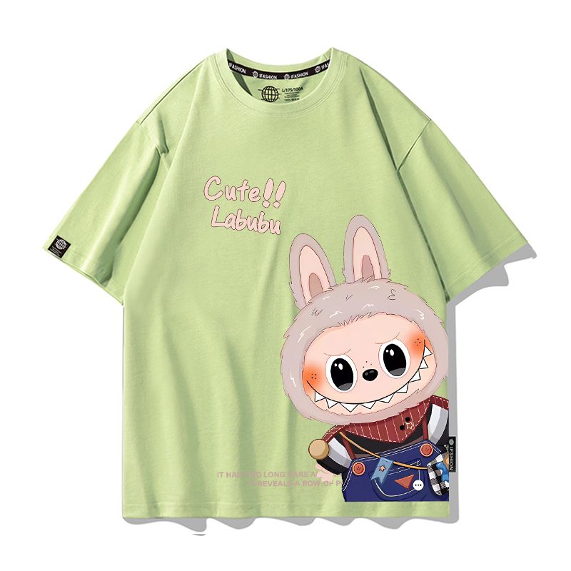 キュート 売れ筋   おすすめ プリントロゴ 半袖 Tシャツ-A2597