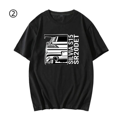 ファッション プリントロゴ 半袖 Tシャツ-A2403