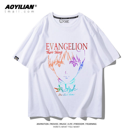 定番シンプル 絶対欲しい  おすすめ プリントロゴ 半袖 Tシャツ-A2476