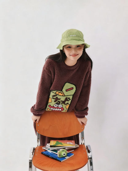 主役級 柔らかな肌触りで着心地も楽ちん！コーラルベルベットパジャマ女性冬プラスベルベットと厚みのある パジャマE-12915