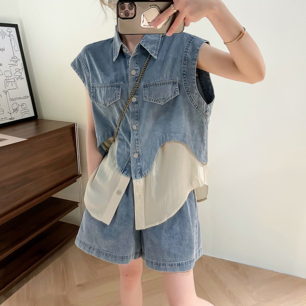 今季マストバイ ファッション 上品 半袖Ｔシャツⅹパンツセット <ins-6575>