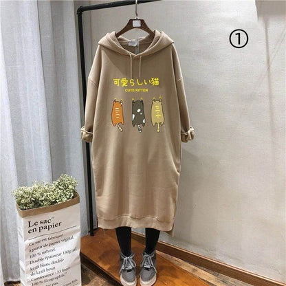 【裹起毛】質感のいい ニット プラスベルベット長袖 セーター E-10224