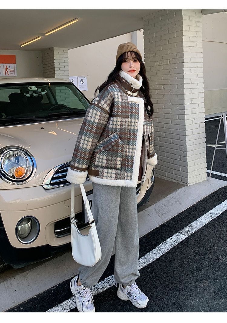 売り切れ必至 レトロ ファッション 知的 コート 3色 E-5585