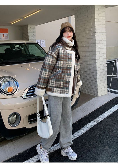 売り切れ必至 レトロ ファッション 知的 コート 3色 E-5585