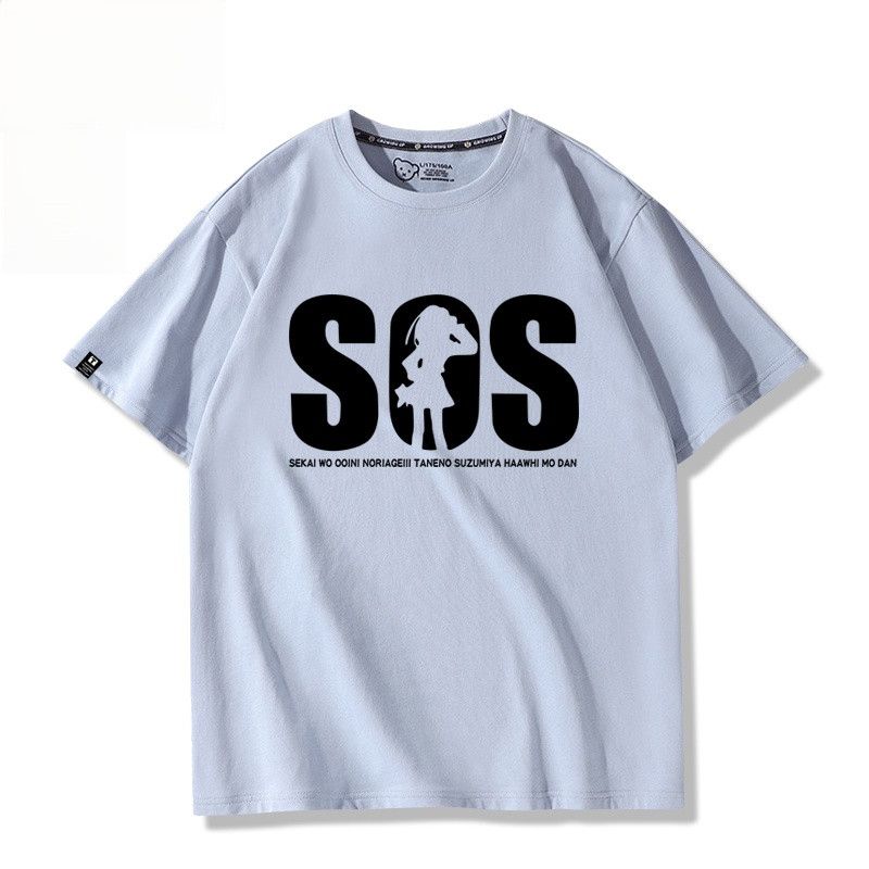 絶対流行 売れ筋   おすすめ プリントロゴ 半袖 Tシャツ-A2608