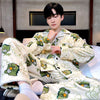 存在感抜群 ファッション トレンドアイテム 肌触り抜群 3種選択 サンゴフリース パジャマ E-9782