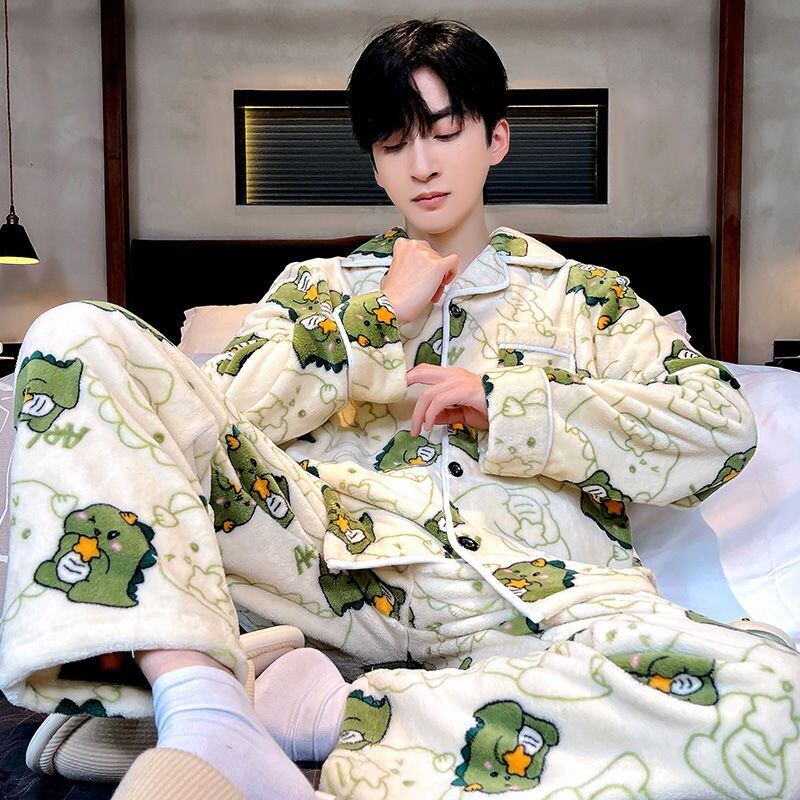 存在感抜群 ファッション トレンドアイテム 肌触り抜群 3種選択 サンゴフリース パジャマ E-9782