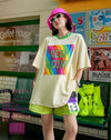話題沸騰中 都市ファッショ オシャレ デザイン  ゆったり プリント 半袖TシャツiEf-9171