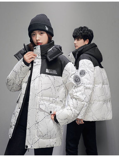 話題沸騰中 防寒 ファッション 暖かい ダウンジャケットE-5895