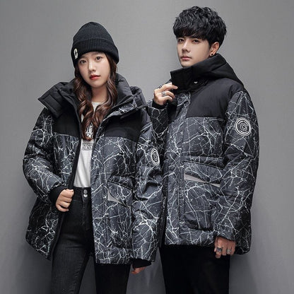 話題沸騰中 防寒 ファッション 暖かい ダウンジャケットE-5895