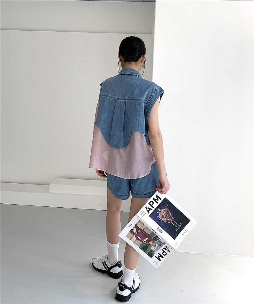 今季マストバイ ファッション 上品 半袖Ｔシャツⅹパンツセット <ins-6575>