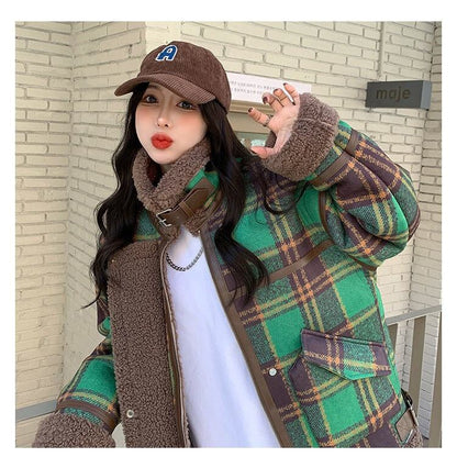 売り切れ必至 レトロ ファッション 知的 コート 3色 E-5585